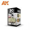 AK Interactive AK11686 3G WWI GERMAN TANK COLORS 4x17 ml